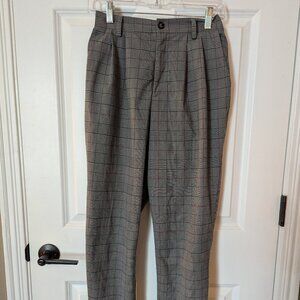 Astr the Label Elliot Plaid Pants, Size Small